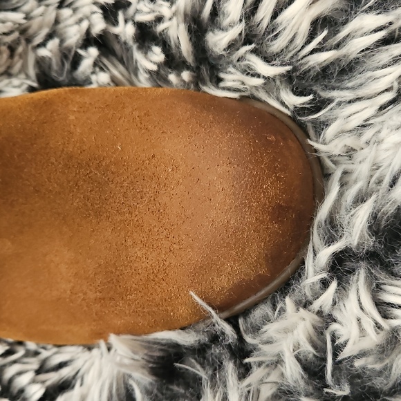 Dansko Mustard Brown Suede Ankle Booties - Picture 4 of 10